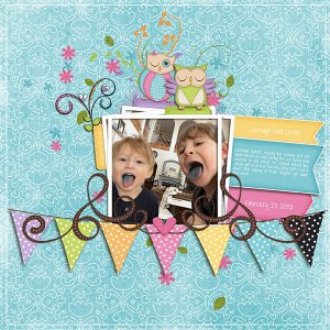 Blue tongues