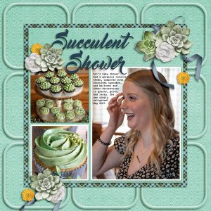 Succulent Shower