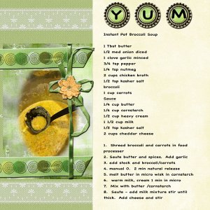 Instant Pot Broccoli Cheese Soup