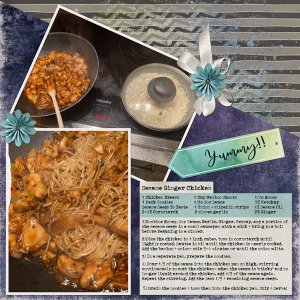 Ginger Sesame Chicken Recipe Challenge