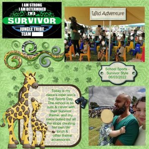 202203 School Sports Survivor style