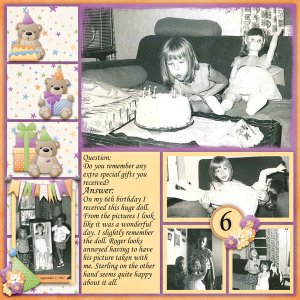 Travel Album Coastal Getaway 2 Template #3-Miss Fish, Birthday Bears-Kmess,