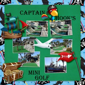 Captain Hooks Mini golf