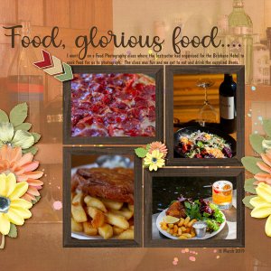 Food, glorious food