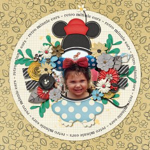 Retro Minnie Ears