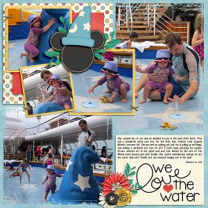 Disney Cruise 1/20/13 - Pool 1
