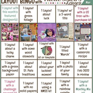 Bingo Card March 2022