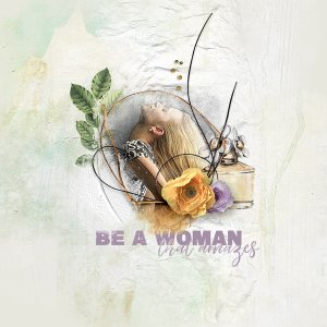 be a woman