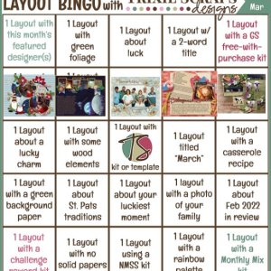 2022 March Bingo