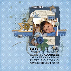 one of a kind boy