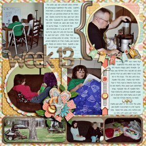 Week 13 (March 25 - March 31)