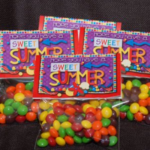 sweet treat bag topper