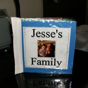 Ziploc book - Jesse's Family - cover