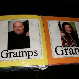 Ziploc book - Jesse's Family - page 11, 12