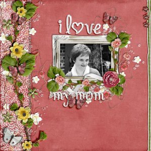 I love my mom