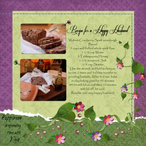 Recipe for a Happy Husband - challenge 4 adsr7