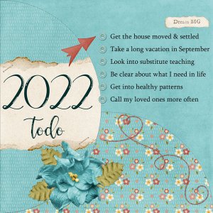 2022 Bucket List