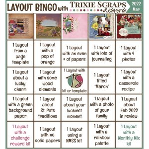 Layout Bingo Chall March 2022