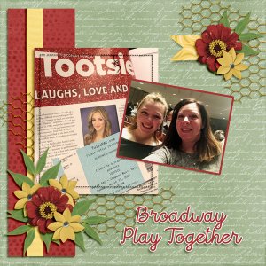 Abigail + Kellie Broadway play Tootsie 3.13.22
