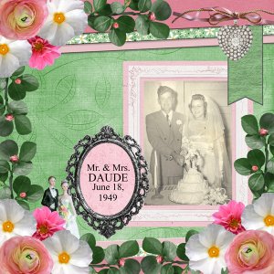 Mr. + Mrs. Daude - June 18, 1949