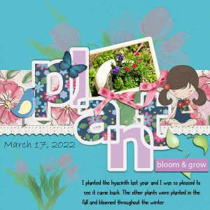 April Flowers Brush Challenge