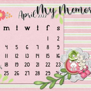 April 2022 Calendar