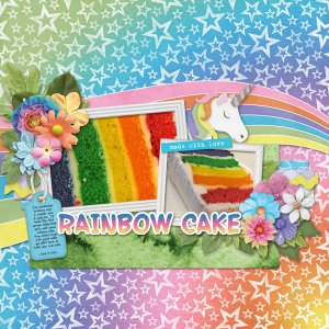 Rainbow Cake