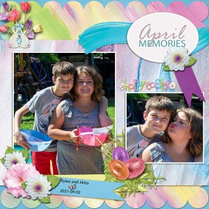 April Template Challenge #1 with Scrapbookcrazy Creations