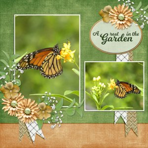 A rest in the Garden