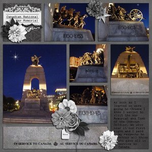 National War Memorial Canada (right)