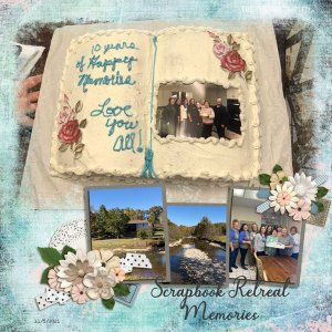 10 Years of Scrapbook Retreat Memories - 11.5.2021