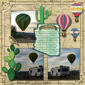 early morning balloons in AZ