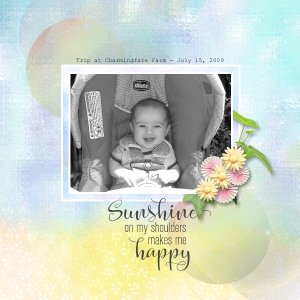 Sunshine on My Shoulders