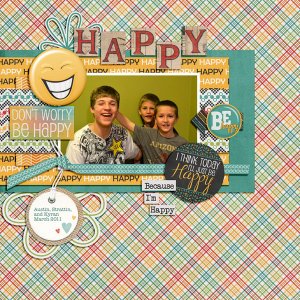 BE HAPPY