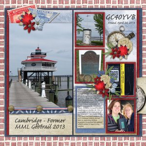 Travel Notebook 10 Template #3-Miss Fish, Seaworthy-CathyK