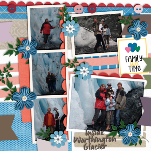 Inside Worthington Glacier
