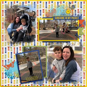 Jaxon + Grandma at The Gathering Place 3.25.22