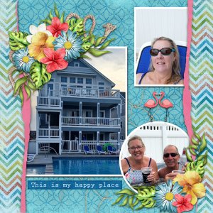 Tropical Hide Away-Aimee + Cindy Ritter, Delightful Dragonfly Temp-Scra