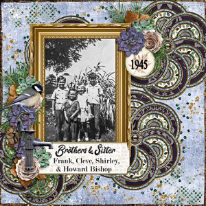 Bishop children 1945
