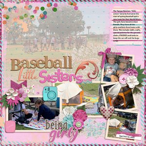 Baseball Little Sisters