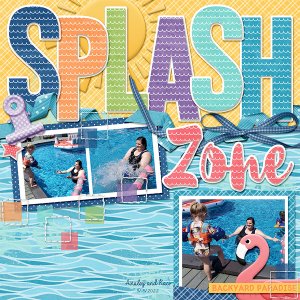 Summer Splash kit and Template Connie Prince