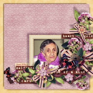 My dearest aunt