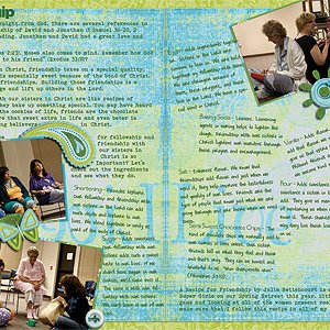 A Recipe for Friendship