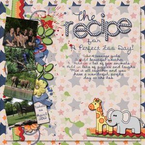 A recipe for a great day at the Zoo