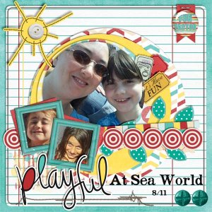 Playful at Sea World