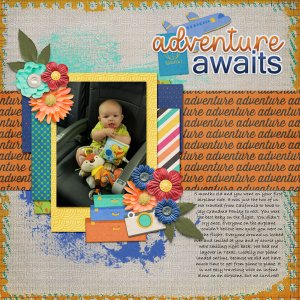 1st Plane Ride