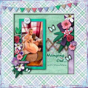 Hanging out with MawMaw