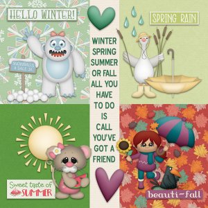 Winter Spring Summer or Fall