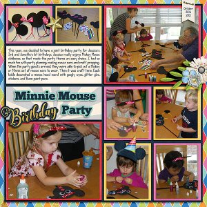 Minnie Mouse Birthday Party 1