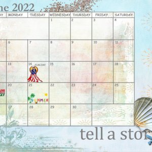June 2022 Sum-Up Calendar